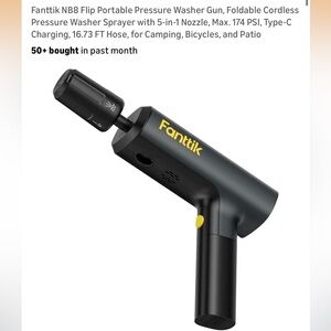 Fanttik NB8 Cordless Mini Pressure Washer Gun Travel